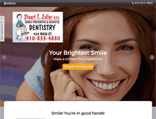 Tablet Screenshot of drzaller.com